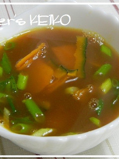 【農家のレシピ】かぼちゃのカレースープ-レシピのメイン写真