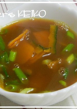 【農家のレシピ】かぼちゃのカレースープ-レシピのメイン写真