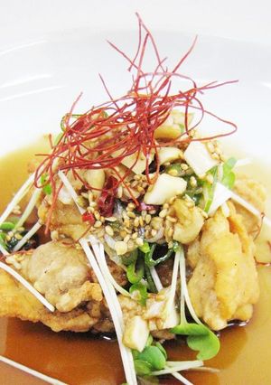 【甘辛酢ソースの『鶏唐揚げ』】の作り方-レシピのメイン写真