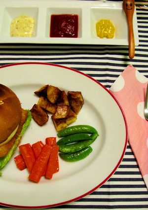 自宅で簡単☆フィッシュバーガー☆-レシピのメイン写真