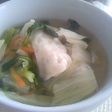 冷凍餃子で✿簡単餃子野菜スープ✿