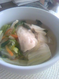 冷凍餃子で✿簡単餃子野菜スープ✿-レシピのメイン写真