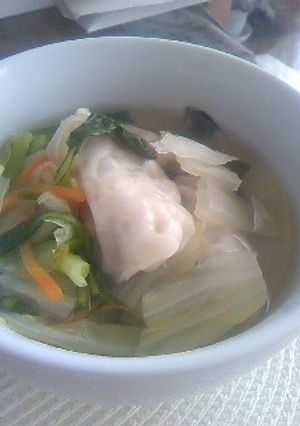 冷凍餃子で✿簡単餃子野菜スープ✿-レシピのメイン写真