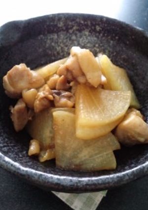 大根と鶏モモ肉のバルサミコ煮-レシピのメイン写真