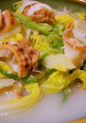 白菜とベビーホタテの蒸し炒め☆-レシピのメイン写真