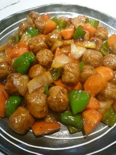 ✿肉団子(市販)の酢豚風✿-レシピのメイン写真