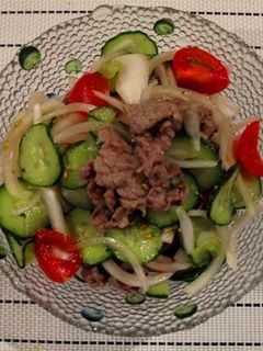 タイ風☆スパイシービーフサラダ☆-レシピのメイン写真