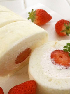 卵白消費✿純白ロールケーキ✿-レシピのメイン写真