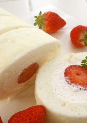 卵白消費✿純白ロールケーキ✿-レシピのメイン写真