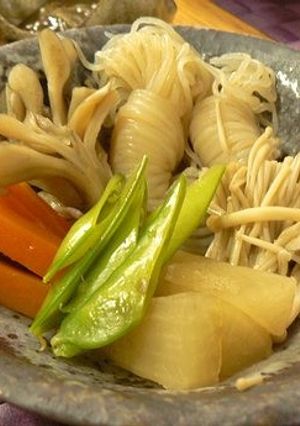 大根・人参と色々きのこのあっさり煮物-レシピのメイン写真