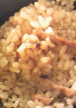 簡単：味付きつねあげの炊き込みご飯-レシピのメイン写真