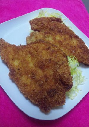 ﾋﾞﾆｰﾙでモミ2♪★絶品チキンカツ★-レシピのメイン写真
