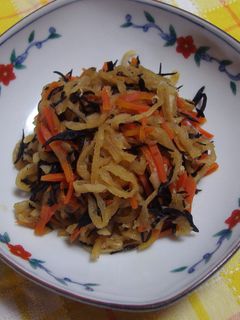 切干大根とひじきの煮物-レシピのメイン写真
