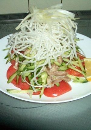 残り野菜でサラダ-レシピのメイン写真