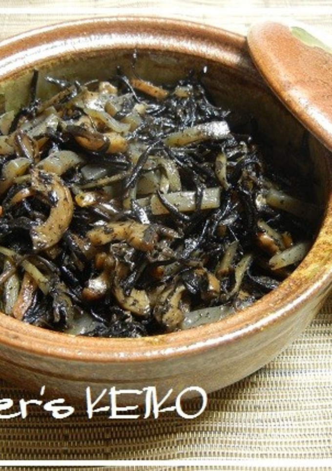 【農家のレシピ】田舎のひじきの煮物-レシピのメイン写真