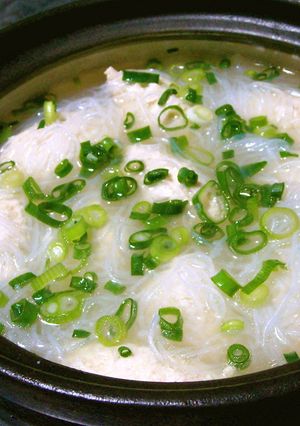 鶏団子と春雨のシンプル煮-レシピのメイン写真