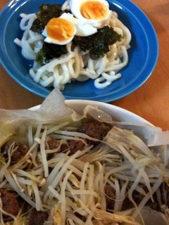 うどんと肉団子入り蒸し野菜-レシピのメイン写真