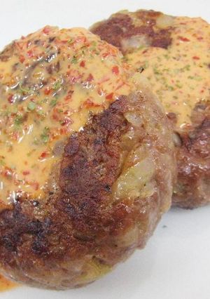 【ヤンニンソース『ハンバーグ』】の作り方-レシピのメイン写真