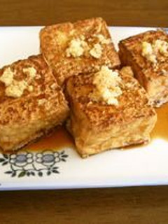家庭であっさり!厚揚げのポン酢仕立て-レシピのメイン写真