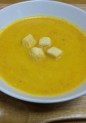 カボチャとにんじんのポタージュ-レシピのメイン写真