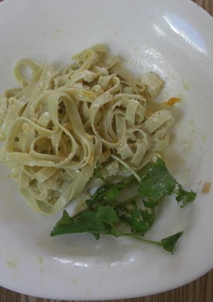 山芋で和えるパスタ-レシピのメイン写真