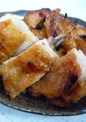 ☼オーブン任せで簡単♪鶏もも辛味噌焼き-レシピのメイン写真