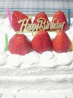 4歳のお誕生日おめでとうケーキ-レシピのメイン写真