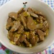 砂肝のにんにく醤油漬け♪