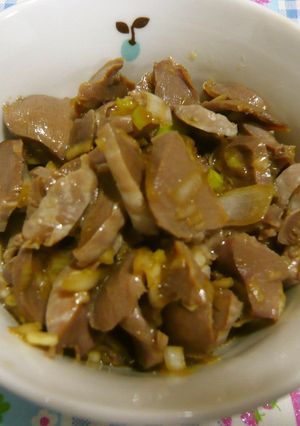 砂肝のにんにく醤油漬け♪-レシピのメイン写真