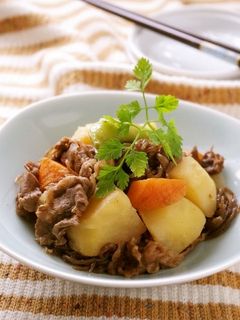 ほっくり美味しい♪焼き肉じゃが-レシピのメイン写真