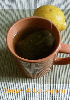 身体が温まる しょうが入りレモンティー-レシピのメイン写真