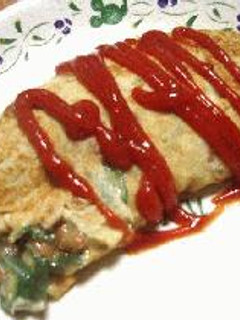 納豆オクラオムレツ-レシピのメイン写真