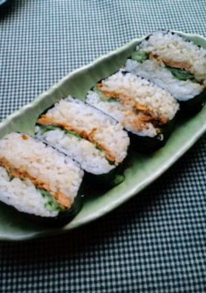 缶詰めde簡単押し寿司巻き-レシピのメイン写真