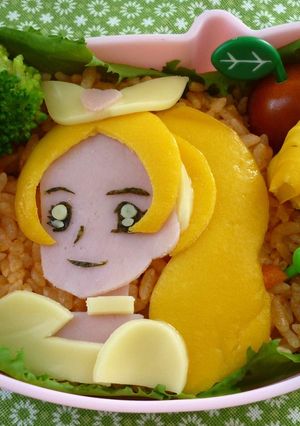スイートプリキュア♡キュアリズム弁当-レシピのメイン写真
