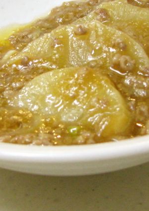 ホクホク大根のそぼろあんかけ-レシピのメイン写真