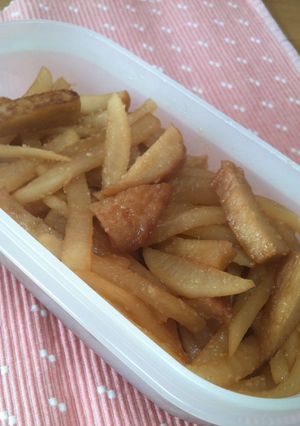 大根とさつま揚げのきんぴら*。-レシピのメイン写真