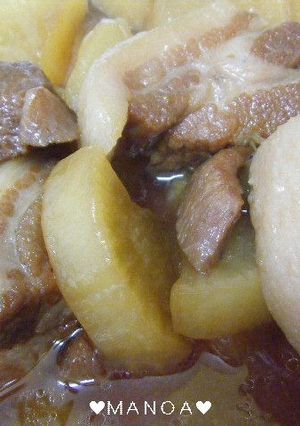 圧力鍋で簡単★やわらか豚角煮-レシピのメイン写真