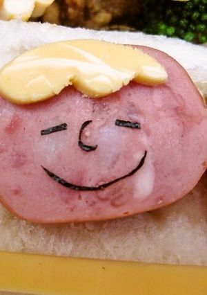キャラおかず★プチフランクでシュローダー-レシピのメイン写真