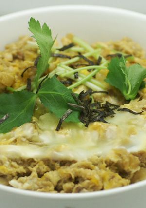 グルテンバーガーの開花どんぶり-レシピのメイン写真