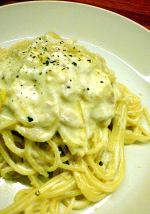 意外と簡単！鉄板ツナクリームパスタ-レシピのメイン写真