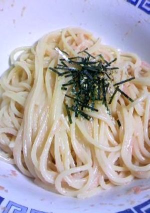 明太子スパゲティ-レシピのメイン写真