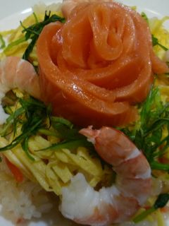 すし太郎でちらしずし-レシピのメイン写真
