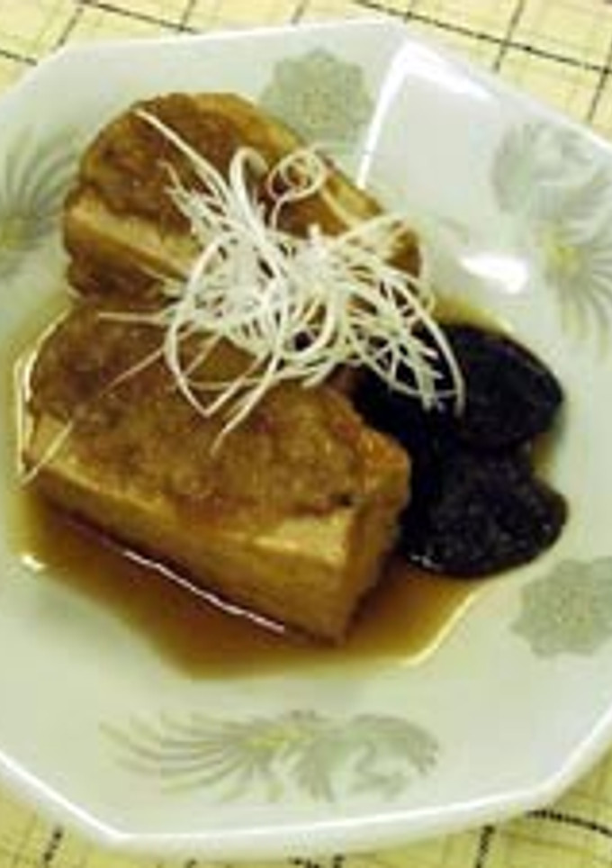 グルテンバーガーの厚揚げはさみ焼き-レシピのメイン写真
