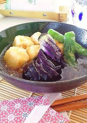 豆腐と茄子の揚げだし-レシピのメイン写真