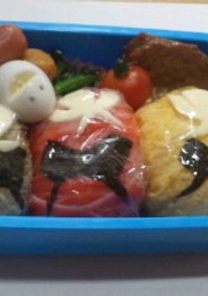 キャラ弁　ゴウカイジャー-レシピのメイン写真