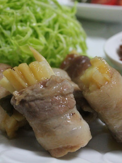 *甘辛山芋の豚肉巻き*-レシピのメイン写真