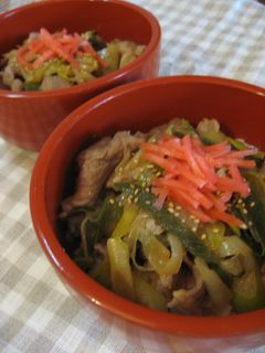 ねぎと豚だけ、豚丼-レシピのメイン写真