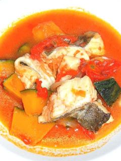 タラとかぼちゃのトマト煮-レシピのメイン写真