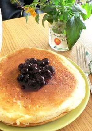 子供と一緒に♪　小麦粉からホットケーキ-レシピのメイン写真