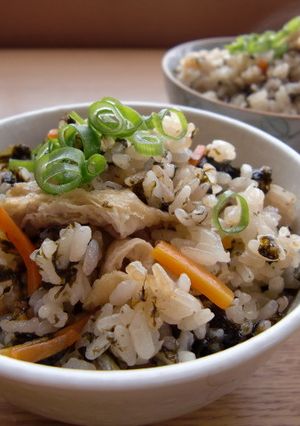 簡単！焼き海苔炊込みご飯-レシピのメイン写真